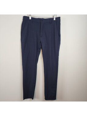 U-510 Stretch Jon Performance Pants Navy Blue 32 x 28 Men Pockets